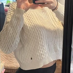 Tommy Girl | Vintage Wool Blend Cable Knit Sweater | Large
